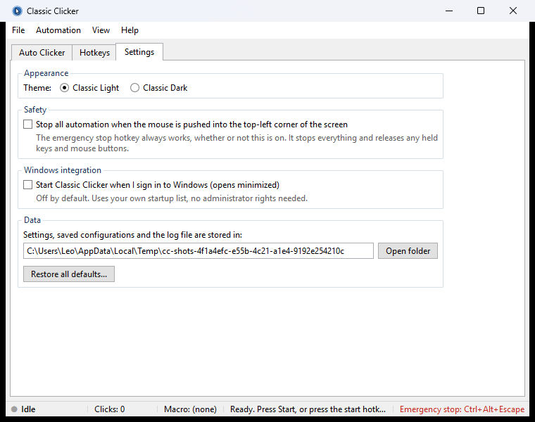 Classic Clicker (Source Code) screenshot 4